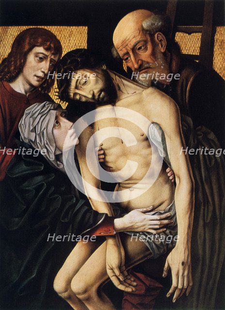 'Descent from the Cross', c1430.  Artist: Rogier Van der Weyden