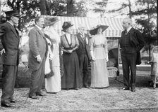 L.L. Bonheur; Mrs. Cochran [i.e., Cockran]; O. Straus & wife; Mrs. T. Roosevelt, Jr.; B..., 1912. Creator: Bain News Service.