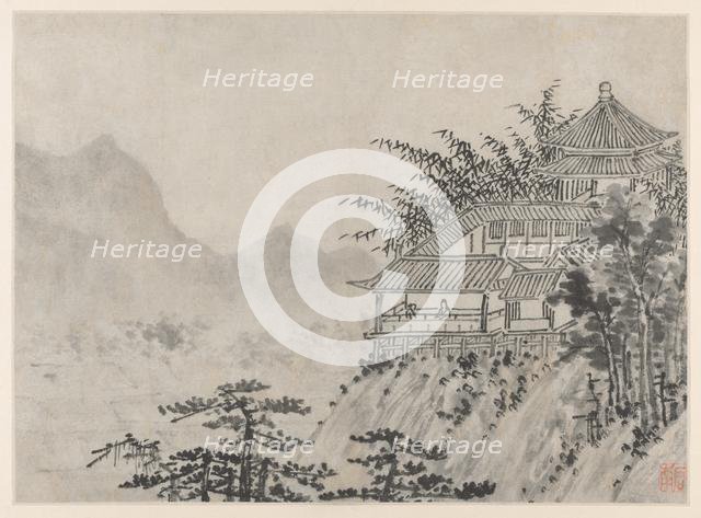 Twelve Views of Tiger Hill, Suzhou: The Thousand Acres of Clouds, after 1490. Creator: Shen Zhou (Chinese, 1427-1509).
