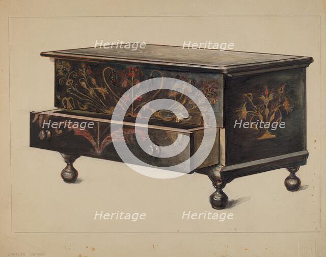 Connecticut Chest, 1935/1942. Creator: Charles Squires.