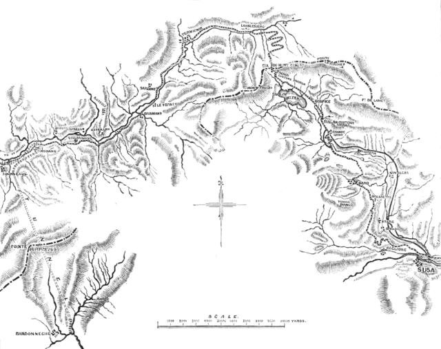 The Mont Cenis road and intended railway from St. Michel to Susa,...Modane to Bardonneche, 1869. Creator: Unknown.