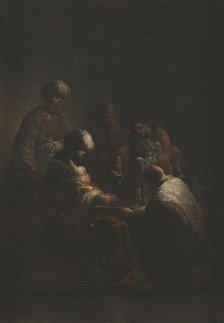 Pilate Washing his Hands, c 1640. Creator: Bramer, Leonaert (1596-1674).