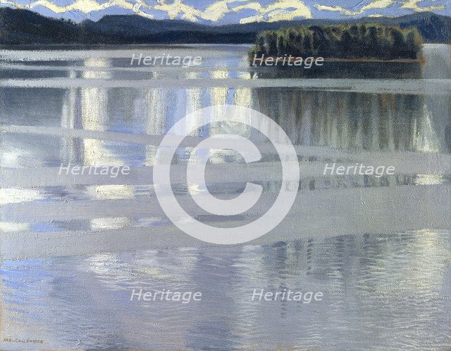Lake Keitele, 1905. Artist: Gallen-Kallela, Akseli (1865-1931)