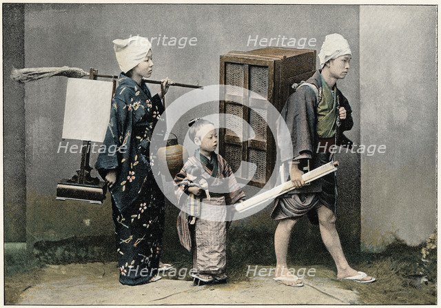 'A Removal', c1890. Artist: Unknown