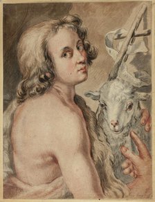 Saint John the Baptist with Lamb, n.d. Creator: Unknown.