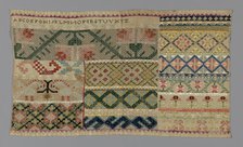 Sampler, México, 19th century. Creator: Unknown.