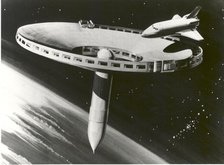 Spider Space Station Concept, 1977. Creator: NASA.