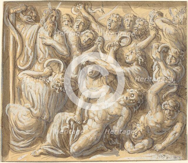 Moses and the Brazen Serpent. Creator: Luigi Ademollo.