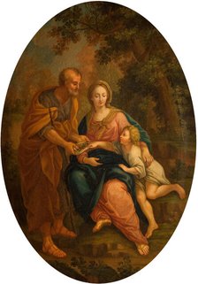 The Holy Family, 1720. Creator: Giovanni Stefano Robatto.