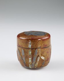 Powdered tea container (natsume), Edo period, late 18th-early 19th century. Creator: Unknown.