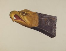 Eagle, c. 1937. Creator: Frances Cohen.