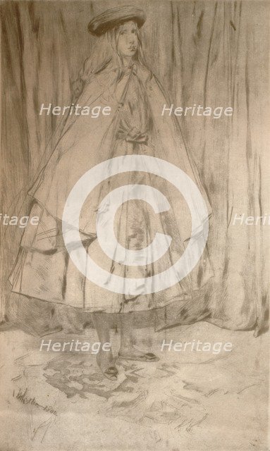 'Annie Haden', 1860, (1904). Artist: James Abbott McNeill Whistler.