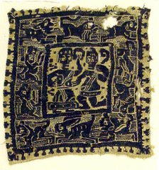 Textile Fragment, Coptic, early 6th century. Creator: Unknown.