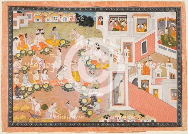 A Feast for the Gods, c. 1810. Creator: Unknown.