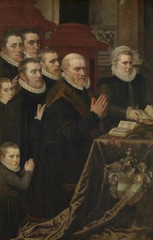 Gillis de Smidt and Seven Children, 1575. Creator: Adriaen Thomasz Key.