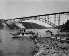 Upper Steel Arch Bridge, Niagara, between 1898 and 1899. Creator: Unknown.