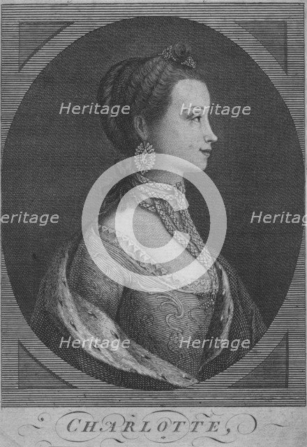 'Charlotte', 1761. Artist: Unknown.