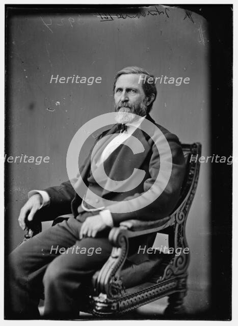 Robert Anthony Hatcher of Missouri, between 1870 and 1880. Creator: Unknown.