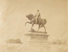 Lord Hardinge's Monument, Calcutta, 1850s. Creator: Captain R. B. Hill.