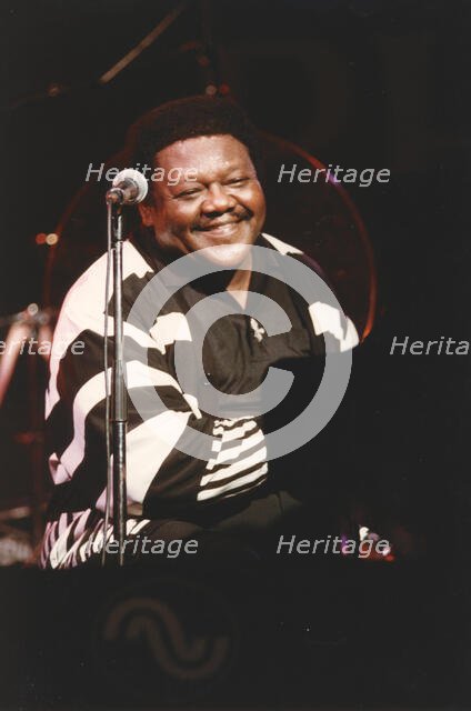 Fats Domino, Jazz Mecca, Maastricht, Belgium, 1992. Creator: Brian Foskett.
