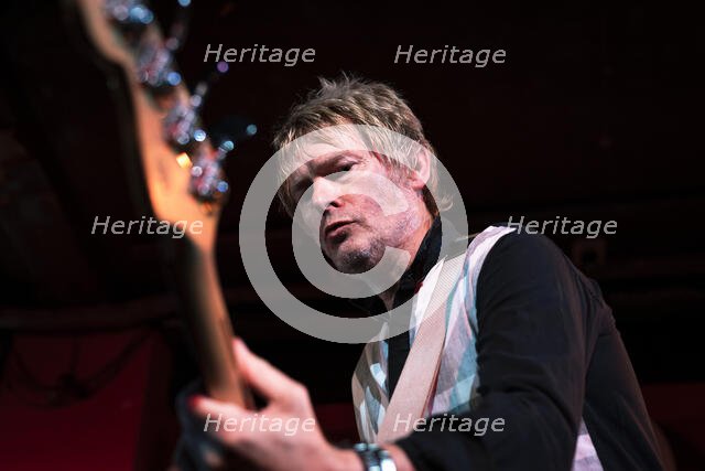 Chris Remington, Buzzcocks live at 100 Club, London, Jun 2023. Creator: Annapaola Marchesani.