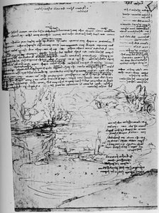 'First Page of 'The Armenian' Letters', 1928. Artist: Leonardo da Vinci.