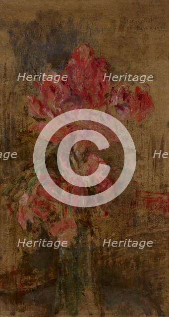 Gladioli, 1930. Creator: Olga Boznanska.