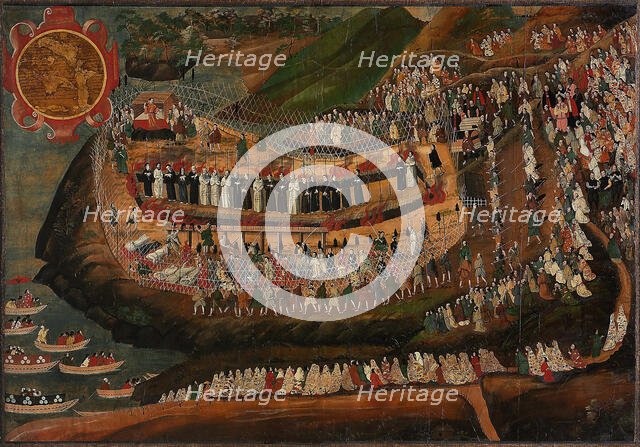 Martyrdom of Nagasaki, 1622. Creator: Anonymous.