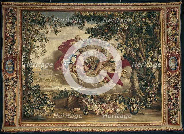 Autumn, from The Seasons, Paris, 1700/20. Creator: Gobelins Manufactory.