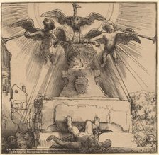 The Phoenix or the Statue Overthrown, 1658. Creator: Rembrandt Harmensz van Rijn.
