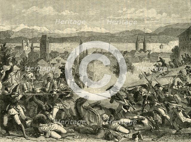 'The Battle of Zurich', (1799), 1890. Creator: Unknown.