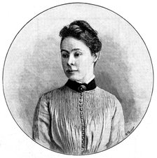 Miss Fawcett of Newnham College...Mathematical Honours, Univ. of Cambridge, 1890. Creator: R. Taylor.