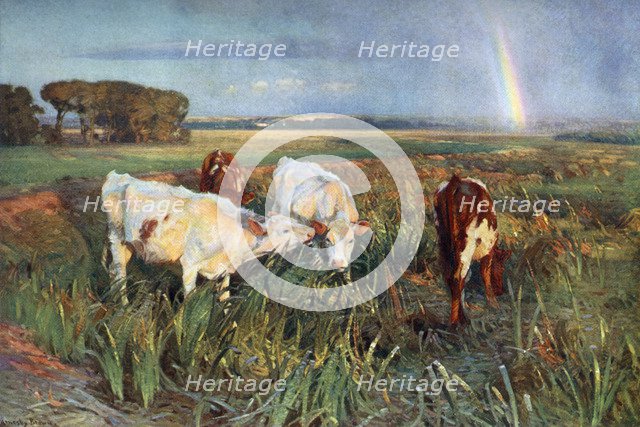 'The River Bank', 1902, (1912).Artist: John Alfred Arnesby Brown