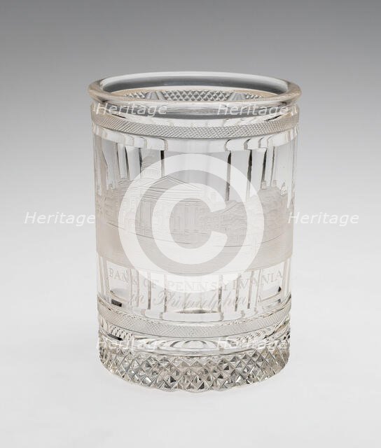 Beaker, Bohemia, 1830/40. Creator: Unknown.