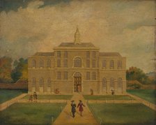 Saint Pancras smallpox hospital, London, c1840s. Creator: Unknown.