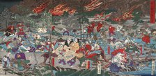 The Battle of Ueno, 1874. Creator: Kawanabe Kyosai.