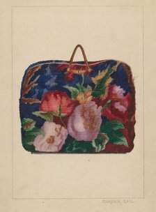 Carpet Bag, 1935/1942. Creator: Florence Earl.