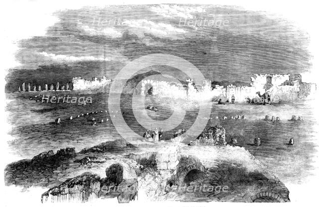 An Excursion from Tunis to Zowan - Ruins of Oudinah, fifteeen miles south of Tunis, 1858. Creator: Unknown.