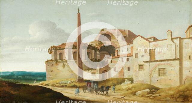 Church of Santa Maria della Febbre, Rome, 1629. Creator: Pieter Jansz Saenredam.