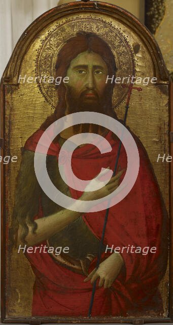 Saint John the Baptist, 1295-1347. Creator: Ugolino da Siena.