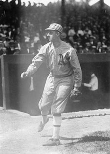 Baseball, Professional - Athletics; Players, 1913. Creator: Harris & Ewing.