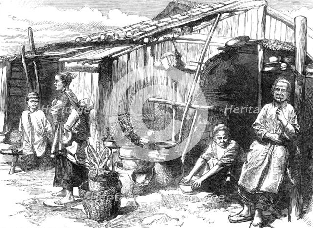 A Chinese peasant family, 1872. Creator: Unknown.