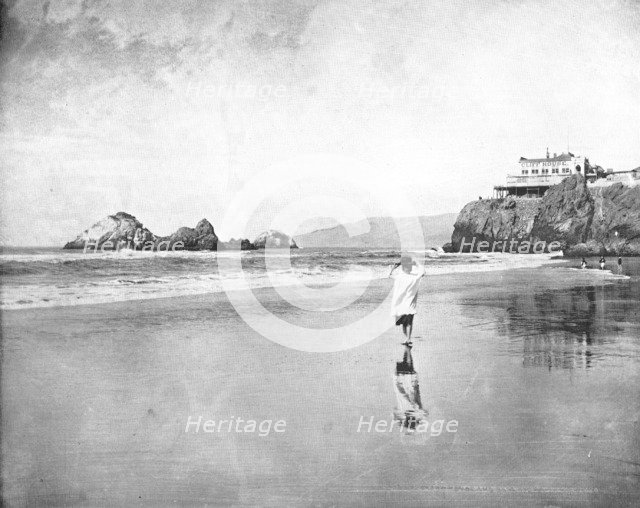 Cliff House and Seal Rocks, San Francisco, California, USA, c1900.  Creator: Unknown.