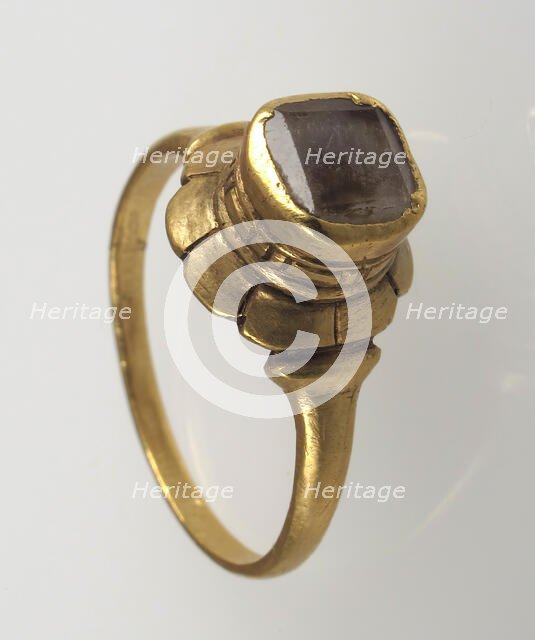 Finger Ring, Frankish, 6th-11th century. Creator: Unknown.
