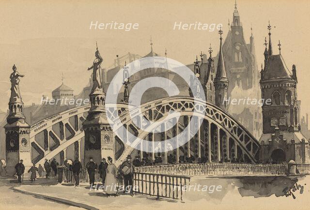 Brooksbrucke, 1893. Creator: Fritz Stoltenberg.