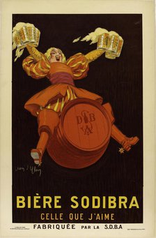 Bière Sodibra, 1920s. Creator: D'Ylen, Jean (1886-1938).