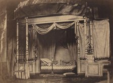 Bedroom display in the Paris Universal Exposition of 1855, 1855. Creator: Jacques Antoine Moulin.