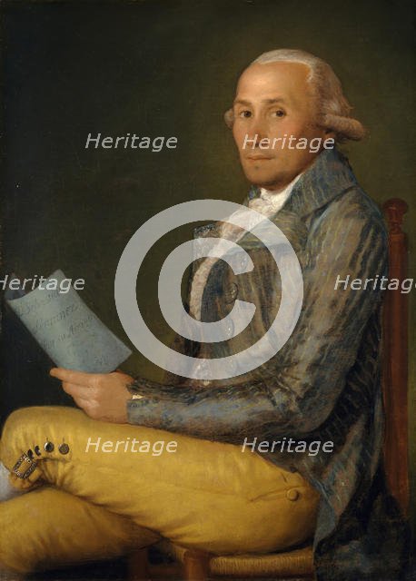 Sebastián Martínez y Pérez (1747-1800), 1792. Creator: Francisco Goya.