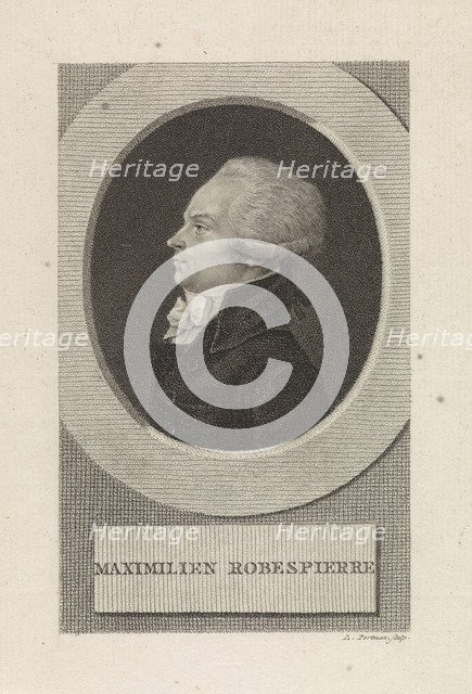 Maximilien de Robespierre (1758-1794) , 1805.