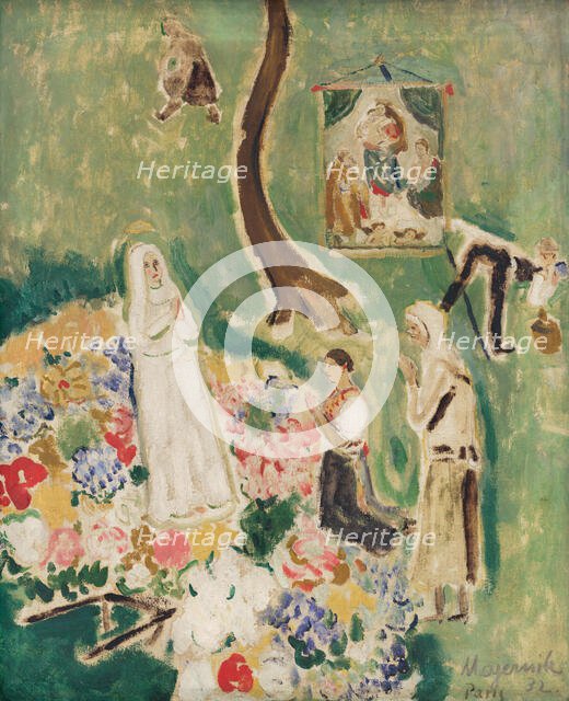 Two Madonnas, 1932. Creator: Cyprian Majernik.
